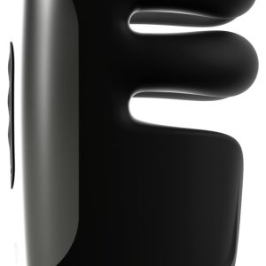 Rebel Masturbator mit Pulsation, Vibration und Greifmassage, Silikon, schwarz Rebel Masturbator mit Pulsation, Vibration und Greifmassage, Silikon, schwarz – Bild 4