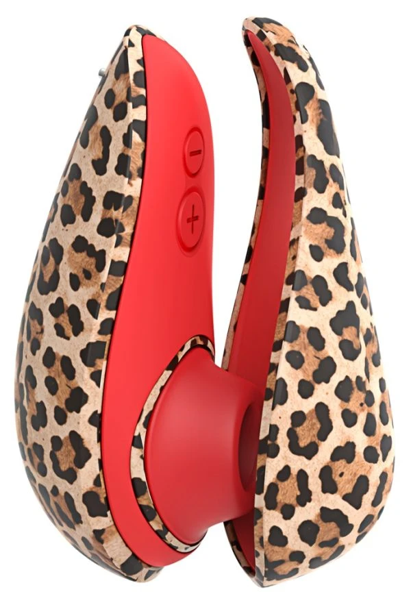 Womanizer Liberty 2 Leopard Pulsator met Pleasure Air Technologie, bruin Womanizer Liberty 2 Leopard Pulsator met Pleasure Air Technologie, bruin