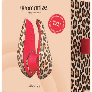 Womanizer Liberty 2 Leopard Pulsator met Pleasure Air Technologie, bruin Womanizer Liberty 2 Leopard Pulsator met Pleasure Air Technologie, bruin - Afbeelding 1