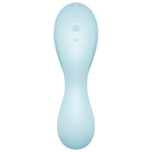 Satisfyer Curvy Trinity 5+ Vibrator met drukwellen en app-bediening blauw Satisfyer Curvy Trinity 5+ Vibrator met drukwellen en app-bediening blauw - Afbeelding 3
