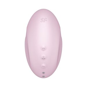 Satisfyer Vulva Lover 3 luchtpulsstimulator en vibrator roze Satisfyer Vulva Lover 3 luchtpulsstimulator en vibrator roze - Afbeelding 3