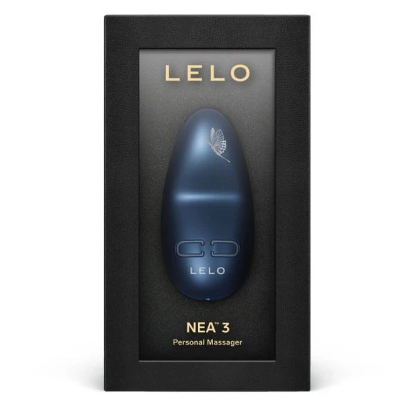 Lelo Nea 3 persoonlijke massager met 10 vibratiestanden, blauw