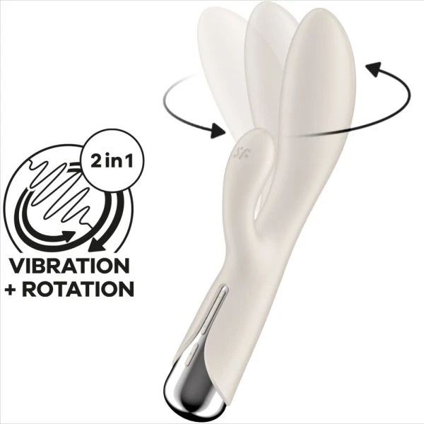 Satisfyer Spinning Rabbit 1 Vibrator mit Klitorisreizer