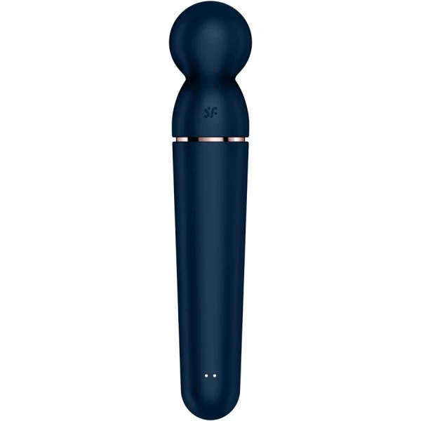 Satisfyer Planet Wand-er Vibrator Massager met 60 combinaties blauw Satisfyer Planet Wand-er Vibrator Massager met 60 combinaties blauw