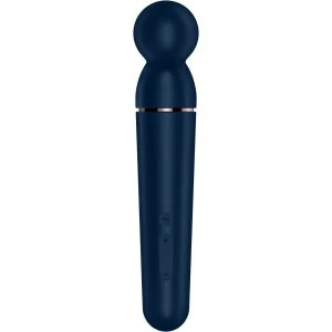 Satisfyer Planet Wand-er Vibrator Massager met 60 combinaties blauw