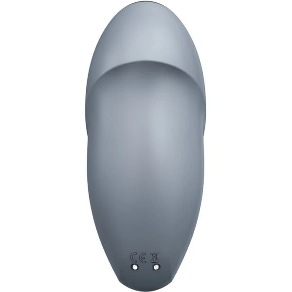 Satisfyer Tap & Climax 1 Auflegevibrator mit Klopffunktion grau