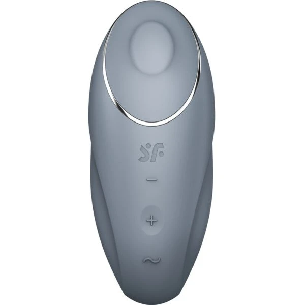 Satisfyer Tap & Climax 1 Auflegevibrator mit Klopffunktion grau