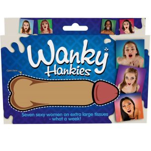 Spencer & Fletwood Wanky Hankies 7 extra grote zakdoeken van stof Spencer & Fletwood Wanky Hankies 7 extra grote zakdoeken van stof - Afbeelding 3