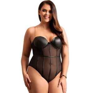 Subblime Body met ketting-bretels en beugels L/XL Subblime Body met ketting-bretels en beugels L/XL - Afbeelding 2