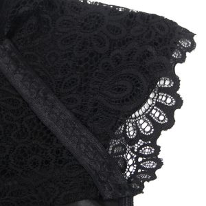 Subblime Sexy Kanten-Leder-Dessousjurk L/XL Subblime Sexy Kanten-Leder-Dessousjurk L/XL - Afbeelding 6