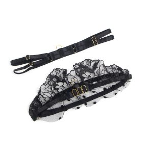Subblime kantige BH met jarretelset zwart L/XL Subblime kantige BH met jarretelset zwart L/XL - Afbeelding 7