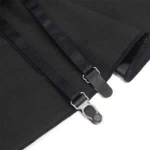 Subblime Lederkleid mit Spitzenreißverschluss Schwarz L/XL Subblime Lederkleid mit Spitzenreißverschluss Schwarz L/XL - Afbeelding 7