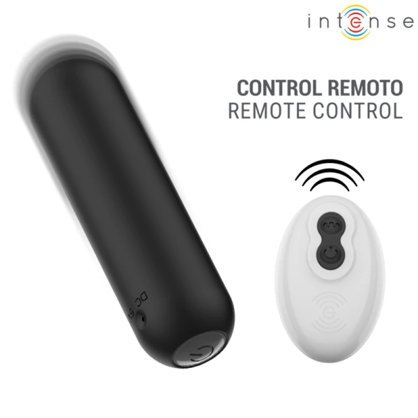 Intense Judy oplaadbare vibrator met afstandsbediening zwart Intense Judy oplaadbare vibrator met afstandsbediening zwart