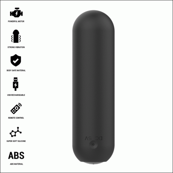Intense Judy oplaadbare vibrator met afstandsbediening zwart Intense Judy oplaadbare vibrator met afstandsbediening zwart