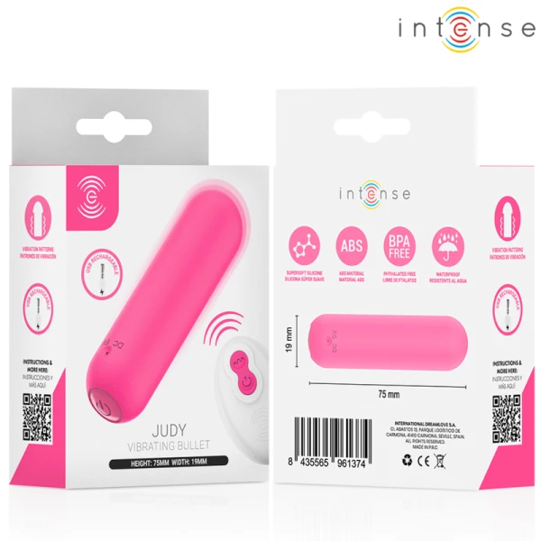 Intense Judy Vibratiebal met Afstandsbediening, Roze Intense Judy Vibratiebal met Afstandsbediening, Roze