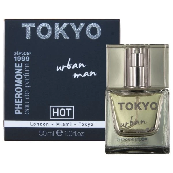 Hot Pheromon-Parfum Tokyo Urban MAN voor mannen 30 ml