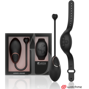 Anne´s Desire EGG Special Vibrator met Watchme-afstandsbedieningstechnologie Zwart Anne´s Desire EGG Special Vibrator met Watchme-afstandsbedieningstechnologie Zwart - Afbeelding 1