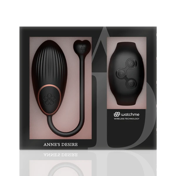 Anne´s Desire EGG Special Vibrator met Watchme-afstandsbedieningstechnologie Zwart Anne´s Desire EGG Special Vibrator met Watchme-afstandsbedieningstechnologie Zwart