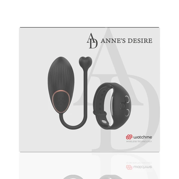 Anne´s Desire EGG Special Vibrator met Watchme-afstandsbedieningstechnologie Zwart Anne´s Desire EGG Special Vibrator met Watchme-afstandsbedieningstechnologie Zwart