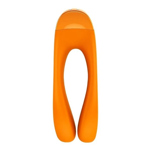 Satisfyer Candy Cane Fingervibrator van siliconen, waterdicht