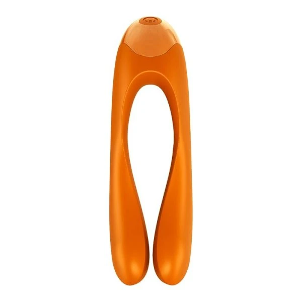 Satisfyer Candy Cane Fingervibrator van siliconen, waterdicht