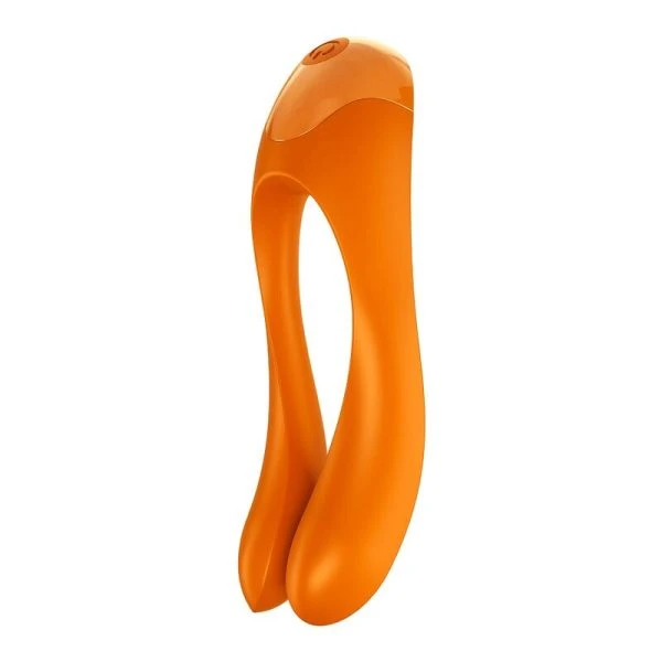 Satisfyer Candy Cane Fingervibrator van siliconen, waterdicht