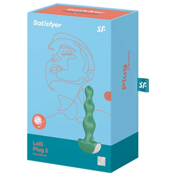 Satisfyer Lolli Plug 2 Anale vibrator met 12 programma's