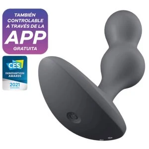 Satisfyer Deep Diver Connect App Anal Vibrator with App Control gray