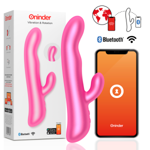 Oninder Rabbit-Vibrator Oslo Vibration & Rotation, waterdicht Oninder Rabbit-Vibrator Oslo Vibration & Rotation, waterdicht - Afbeelding 1
