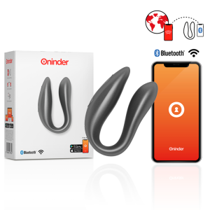 Oninder Double Pleasure Paarvibrator voor G-spot en Clitoris Oninder Double Pleasure Paarvibrator voor G-spot en Clitoris - Afbeelding 1