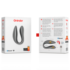 Oninder Double Pleasure Paarvibrator voor G-spot en Clitoris Oninder Double Pleasure Paarvibrator voor G-spot en Clitoris - Afbeelding 6