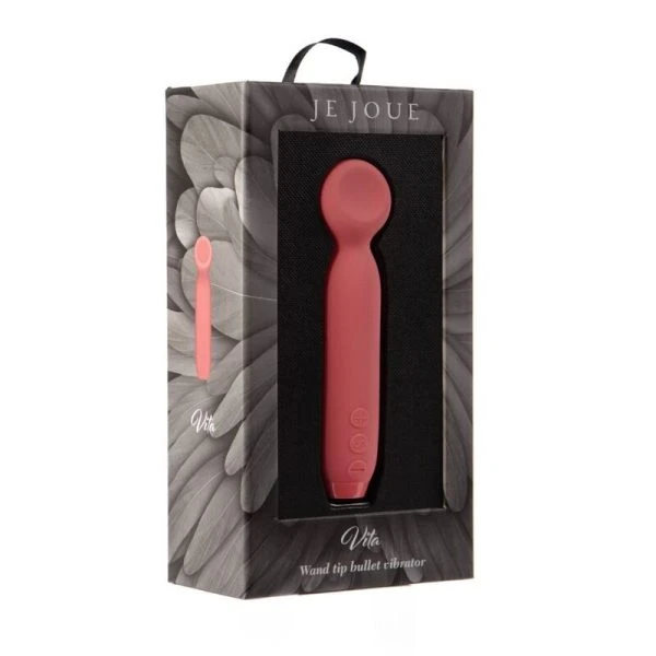 Je Joue Vita Bullet-Vibrator mit Multi-Surface-Spitze Je Joue Vita Bullet-Vibrator mit Multi-Surface-Spitze