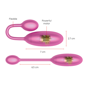 Oninder Denver App-gestuurde vibrator voor paren, siliconen Oninder Denver App-gestuurde vibrator voor paren, siliconen - Afbeelding 3
