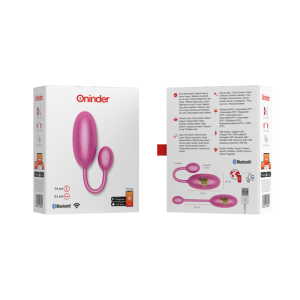 Oninder Tokyo Vibrator-Ei mit App-Steuerung, wasserdicht Oninder Tokyo Vibrator-Ei mit App-Steuerung, wasserdicht – Bild 8
