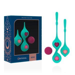 Rithual Deva Liefdesballetjes Trainingsset met 4 ballen Rithual Deva Liefdesballetjes Trainingsset met 4 ballen - Afbeelding 2
