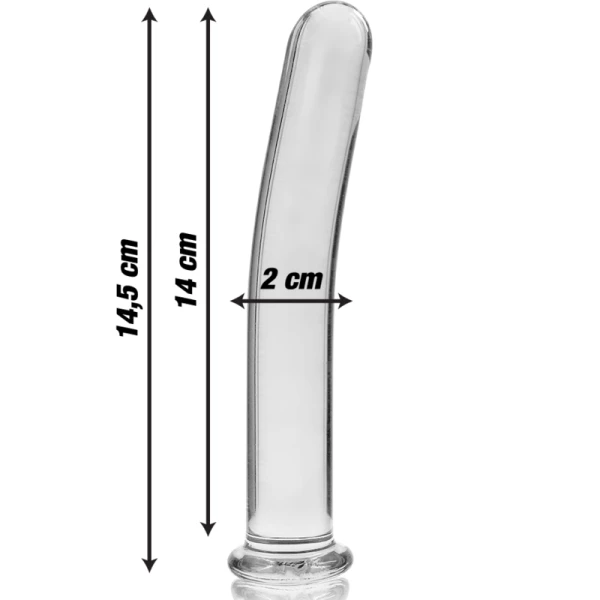 Nebula Series by Ibiza Borosilicaatglazen Dildo Model 8