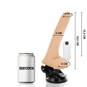 Basecock Articuleerbare Vibrator met Zuignap en Afstandsbediening Basecock Articuleerbare Vibrator met Zuignap en Afstandsbediening - Afbeelding 2
