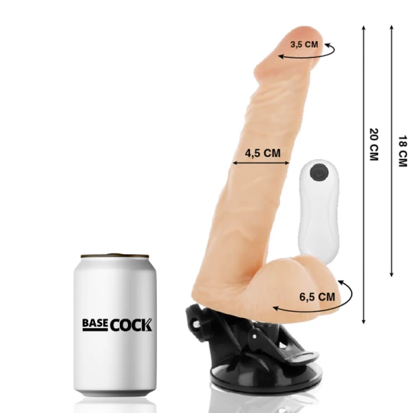 Basecock Articulating Vibrator with Remote Control Basecock Articulating Vibrator with Remote Control