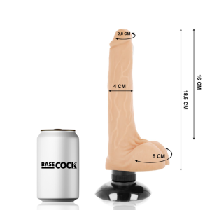 Basecock Natuurvibrator met zuignap en penisverlenger Basecock Natuurvibrator met zuignap en penisverlenger - Afbeelding 2