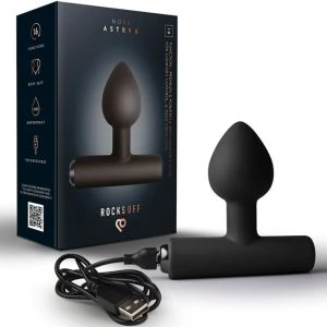 Rocks-off Mini-Zauberstab Vibrator mit 16 Funktionen, wiederaufladbar
