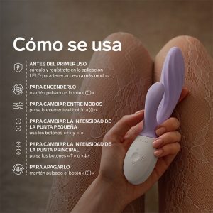 Lelo INA Twist Dual Vibrator for G-Spot and Clitoris Lelo INA Twist Dual Vibrator for G-Spot and Clitoris - Image 8