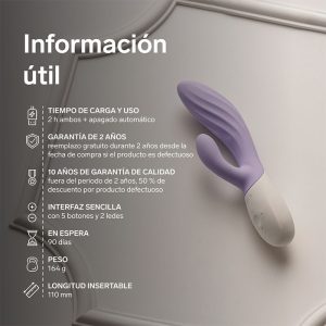 Lelo INA Twist Dual Vibrator for G-Spot and Clitoris Lelo INA Twist Dual Vibrator for G-Spot and Clitoris - Image 9