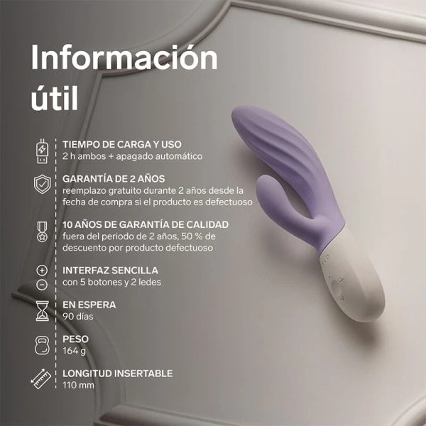 Lelo INA Twist Dual Vibrator for G-Spot and Clitoris Lelo INA Twist Dual Vibrator for G-Spot and Clitoris