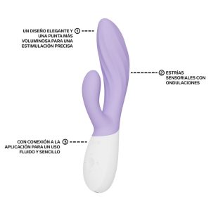 Lelo INA Twist Dual Vibrator for G-Spot and Clitoris Lelo INA Twist Dual Vibrator for G-Spot and Clitoris - Image 3