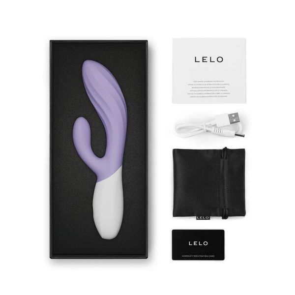 Lelo INA Twist Dual Vibrator for G-Spot and Clitoris Lelo INA Twist Dual Vibrator for G-Spot and Clitoris