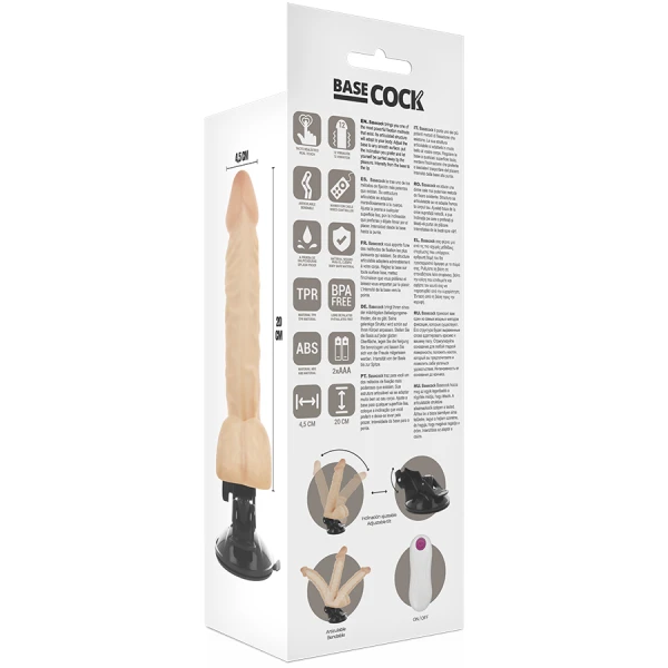 Basecock Articulating Vibrator with Remote Control Basecock Articulating Vibrator with Remote Control