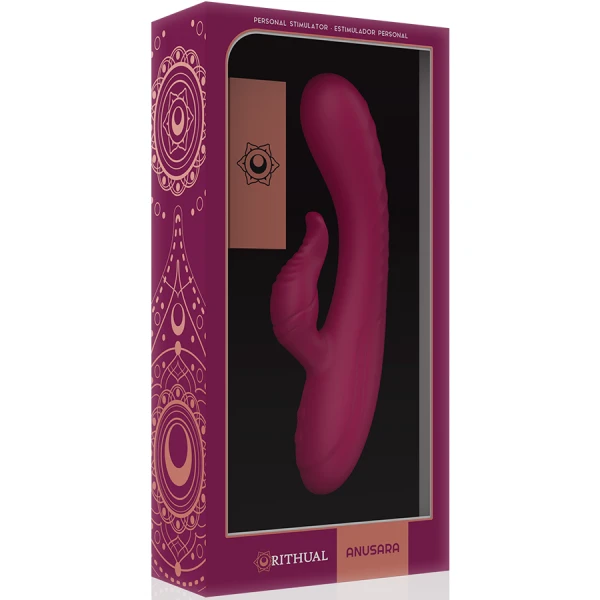 Rithual Anusara Dual Vibrator with Clitoral and G-Spot Stimulator, Rechargeable