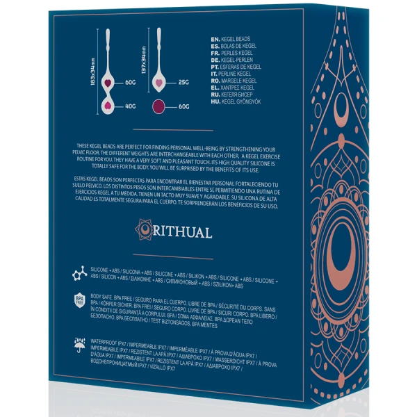 Rithual Deva Liefdesballetjes Trainingsset met 4 ballen Rithual Deva Liefdesballetjes Trainingsset met 4 ballen