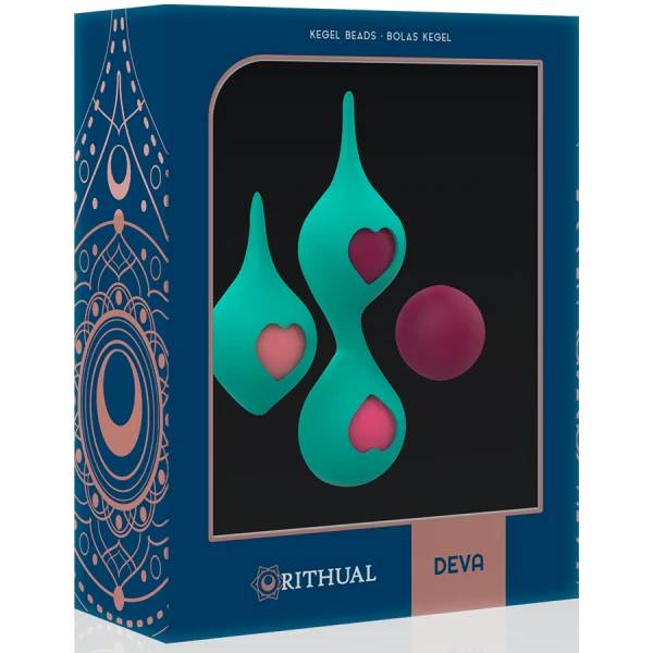 Rithual Deva Liefdesballetjes Trainingsset met 4 ballen Rithual Deva Liefdesballetjes Trainingsset met 4 ballen