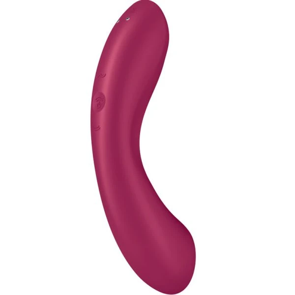 Satisfyer Curvy Trinity 1 Opgelegvibrator met Luchtimpuls en G-Punt-Stimulatie